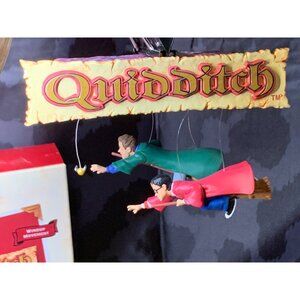 Harry Potter Quidditch Keepsake Ornament By Hallmark With Wind-Up Movement Featu